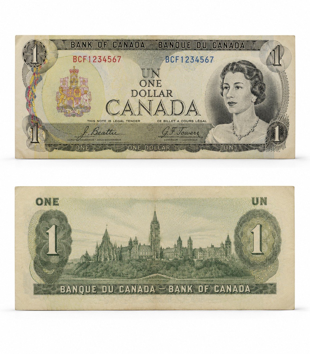 Fake 1 CAD Dollar Counterfeit Bills - Image 2