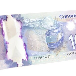 Alternative view of Fake 10 CAD Dollar Counterfeit Bills