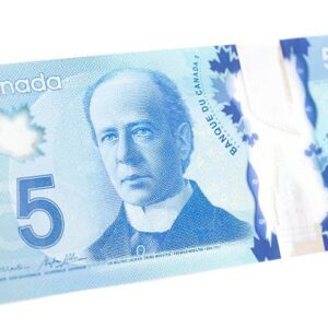 Fake 5 CAD Dollar Counterfeit Bills