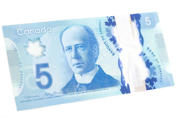 Fake 5 CAD Dollar Counterfeit Bills